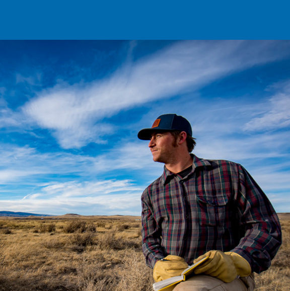 Student out in the field