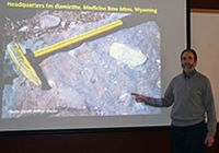 Kevin Chamberlain Contributes to Study That Shows Planet's Oxygen Rose Through Glaciers