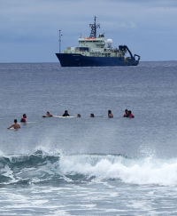 The research vessel Atlantis