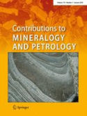 Cover of Contributions to Mineralogy and Petrology. January 2018, 173:6