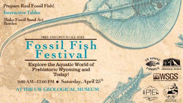 fossil fish festival poster