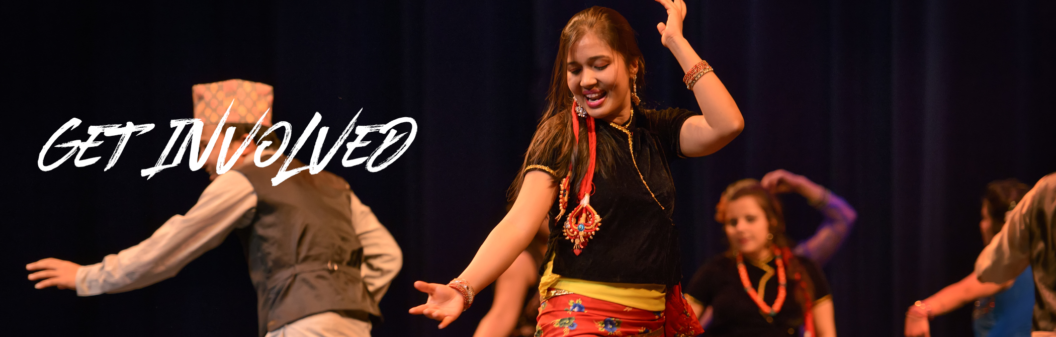 Women dancing on stage