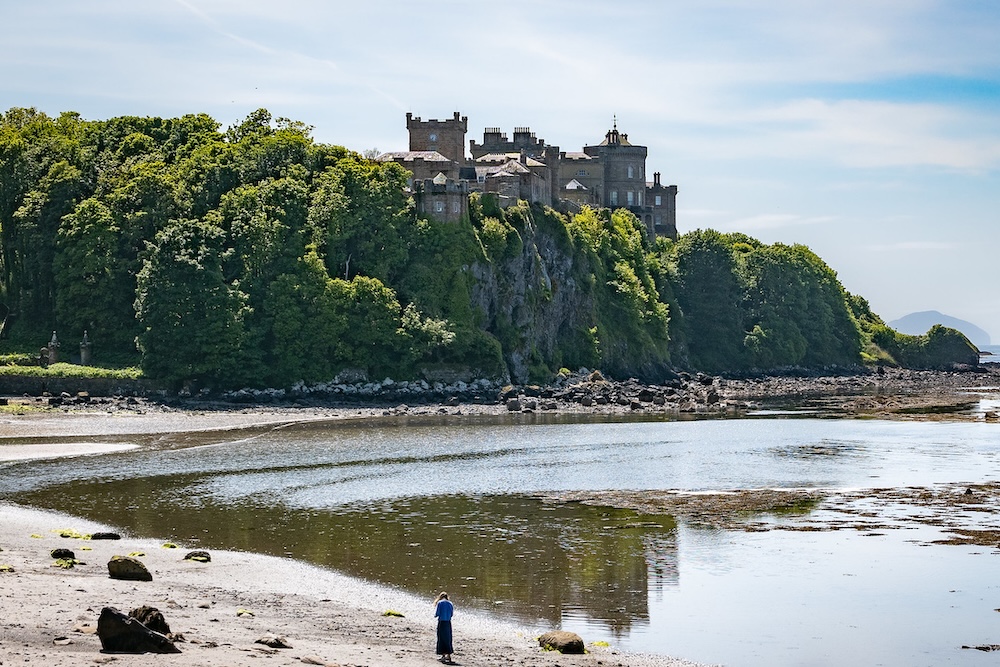 Culzean Castle by the water