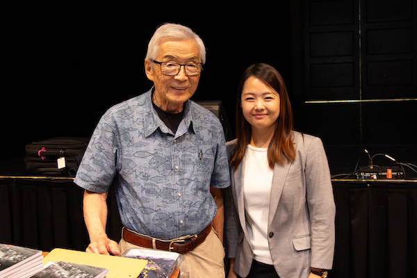 Yuki with Sam Mihara
