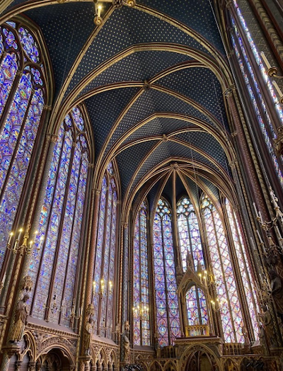 Sainte Chapelle stained glass windows