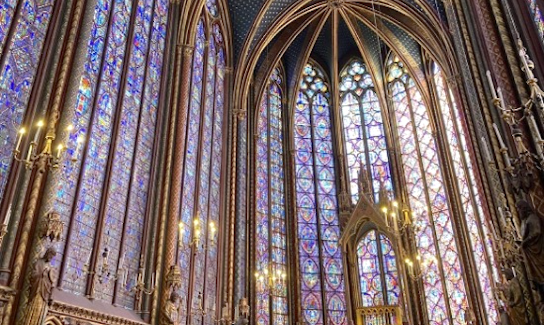 Sainte Chapelle stained glass windows