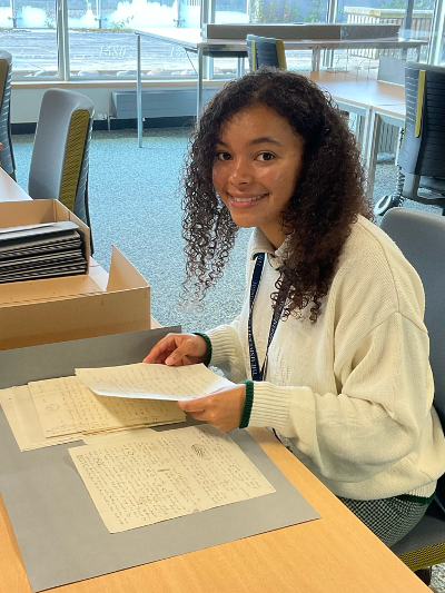 Andrea at the University of Edinburgh