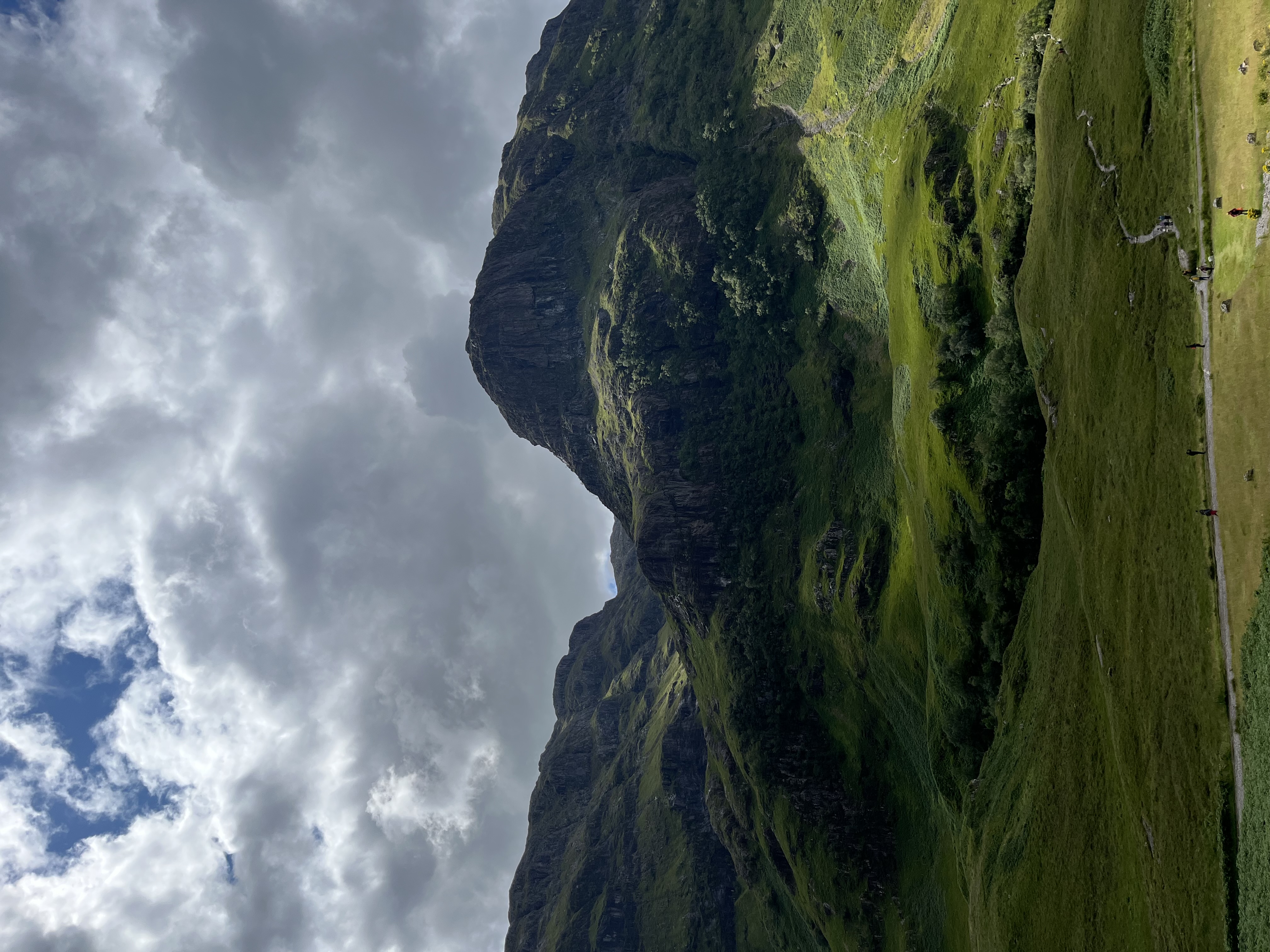 The Three Sisters mountains of Glencoe