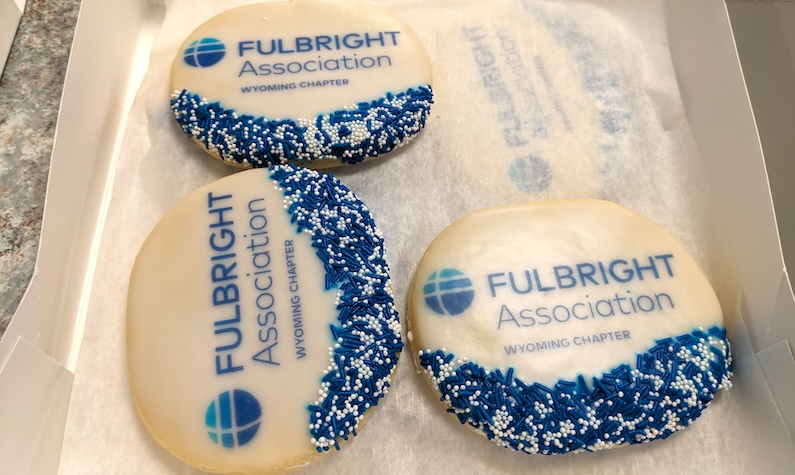 Fulbright Association logo cookie
