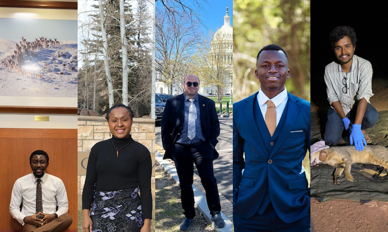 The five 2025 Global Student Ambassadors