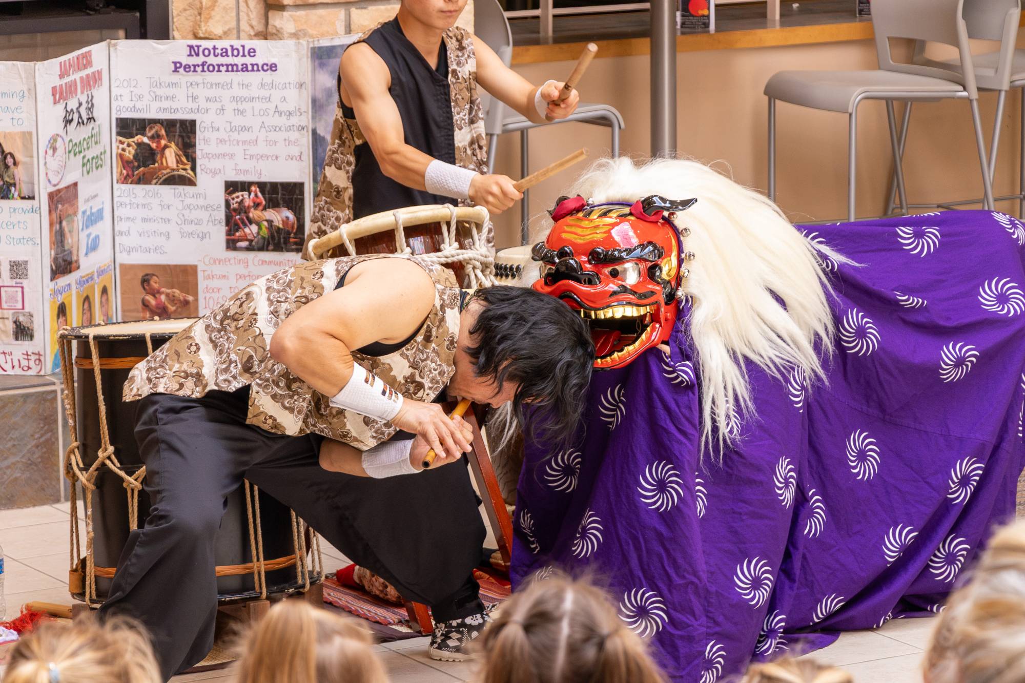 Peaceful Forest Taiko performance at UW
