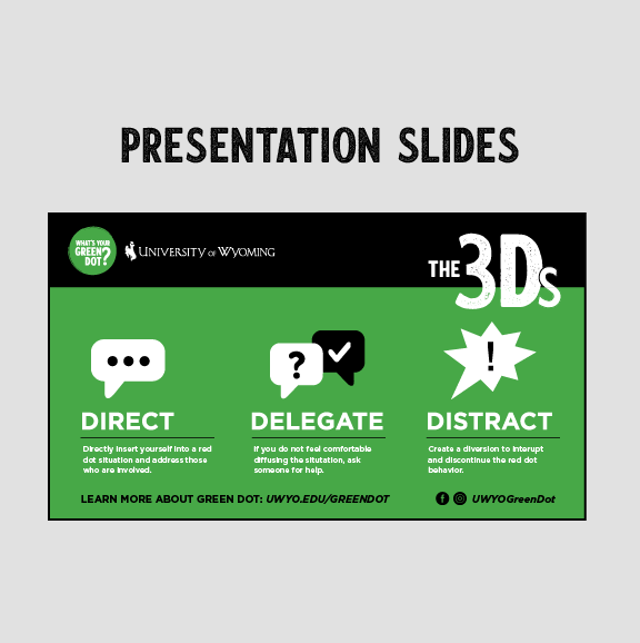 Presentation slide example