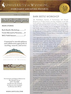 ENR Highlights newsletter, fall 2010