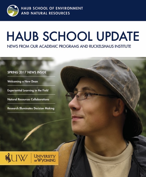 Haub School of Environment and Natural Resources (ENR) Update, Spring 2017