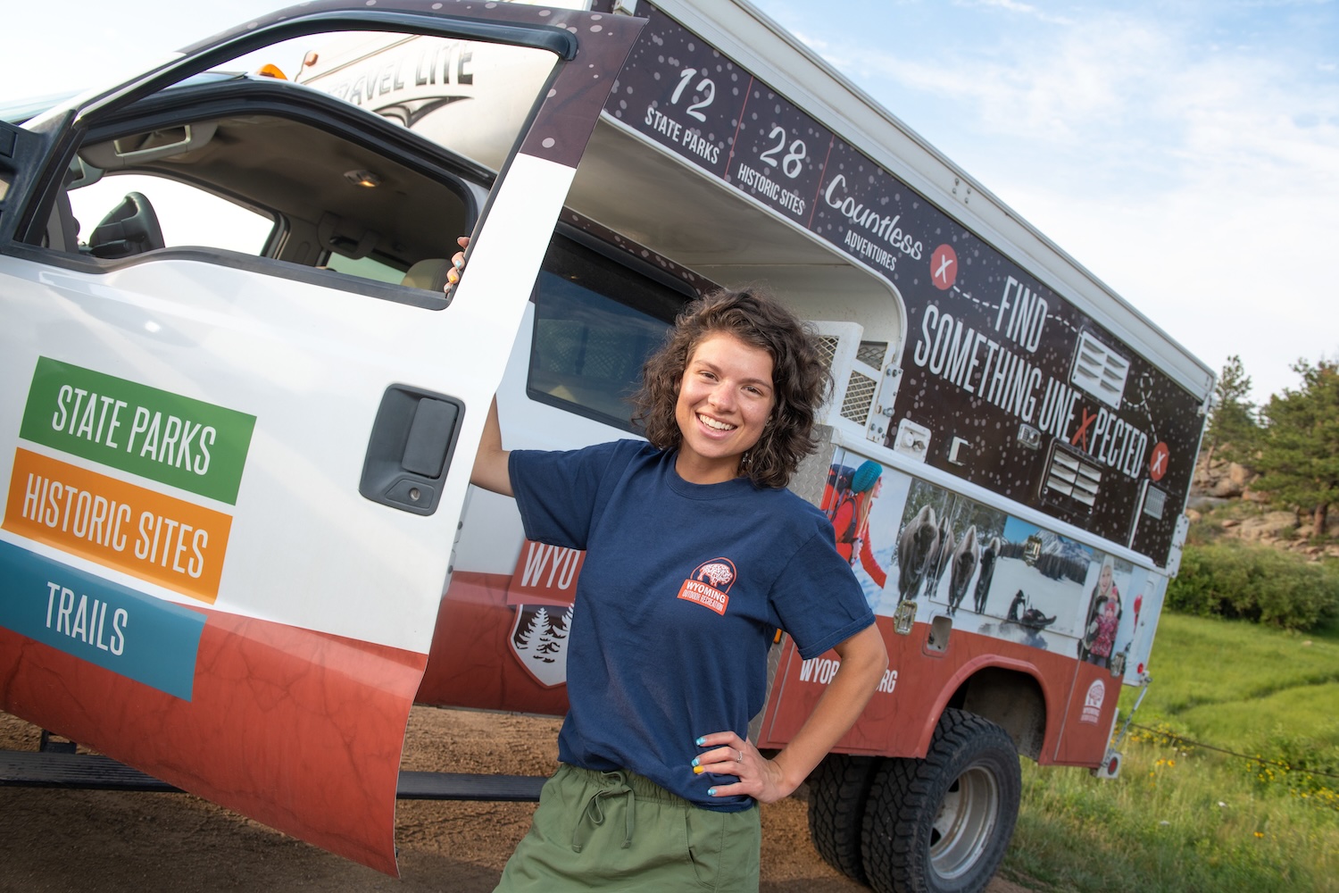 Alumni working for WY state parks