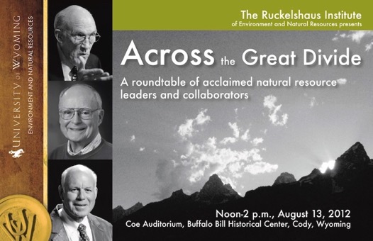 Across the Great Divide: A Roundtable of Acclaimed Natural Resource Leaders and Collaborators poster thumbnail