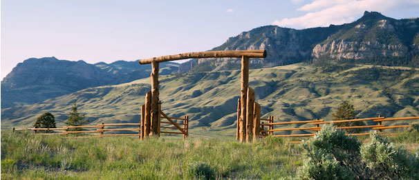 Ranch entrance