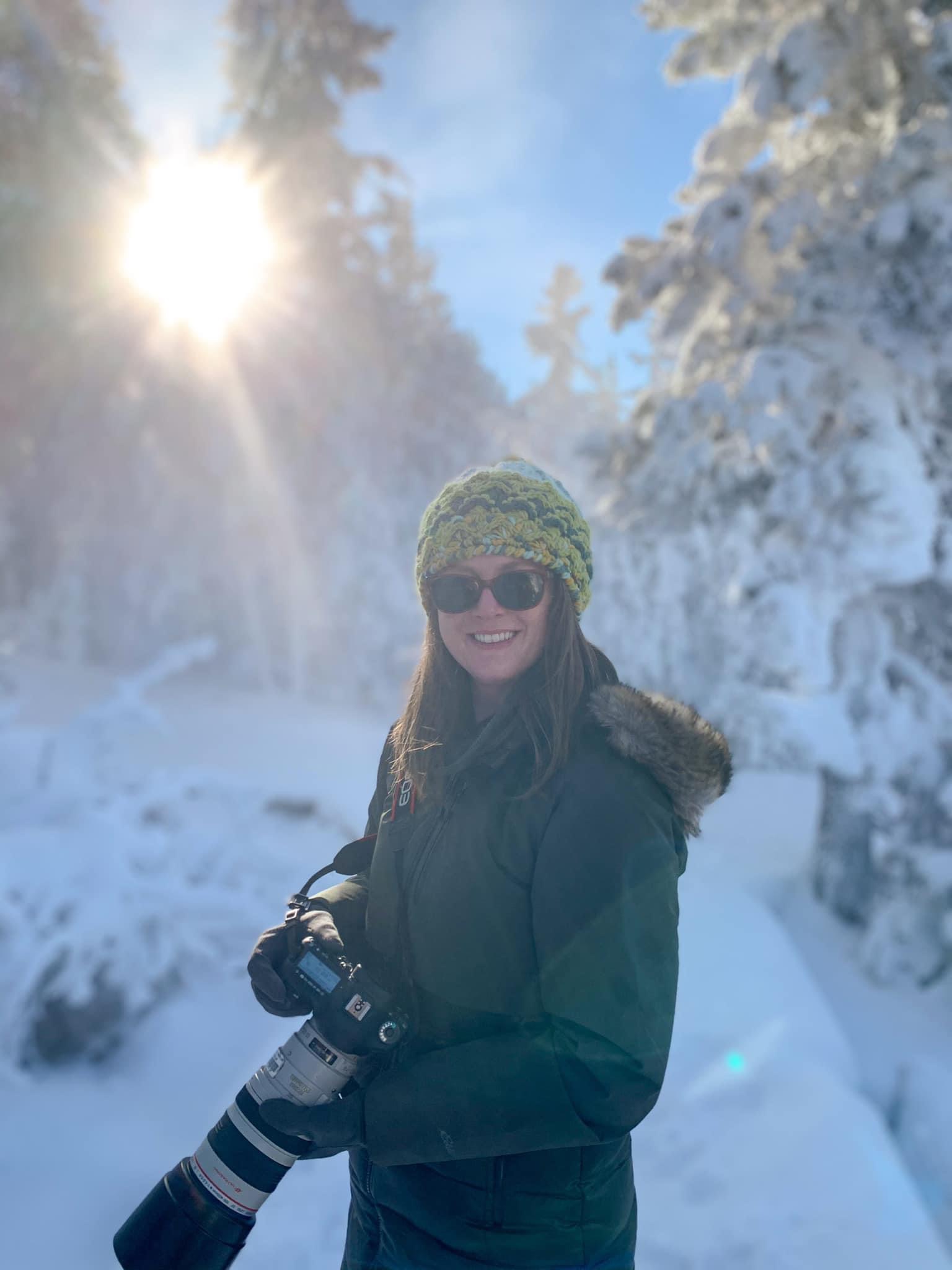 Ashton in snow