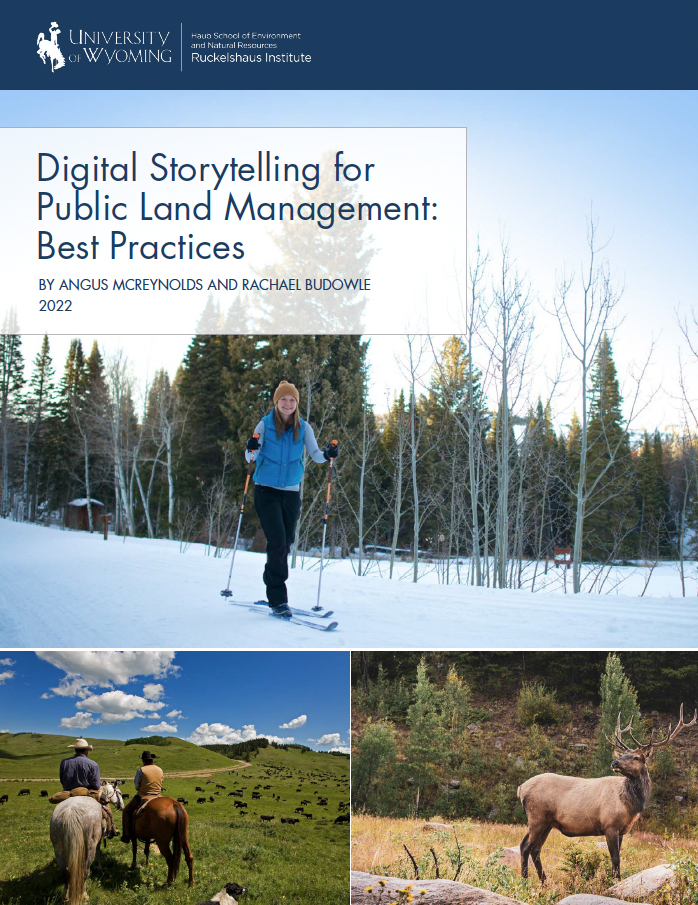 Cover of Digital Storytelling Report Cover