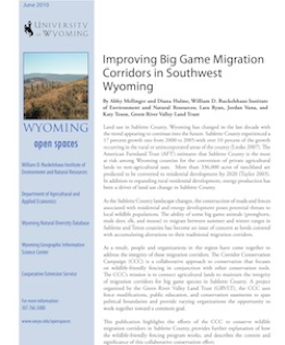 Report thumbnail of Improving Big Game Migration Corridors in Southwest Wyoming  
