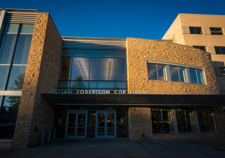 Photo of the William Robertson Coe Library