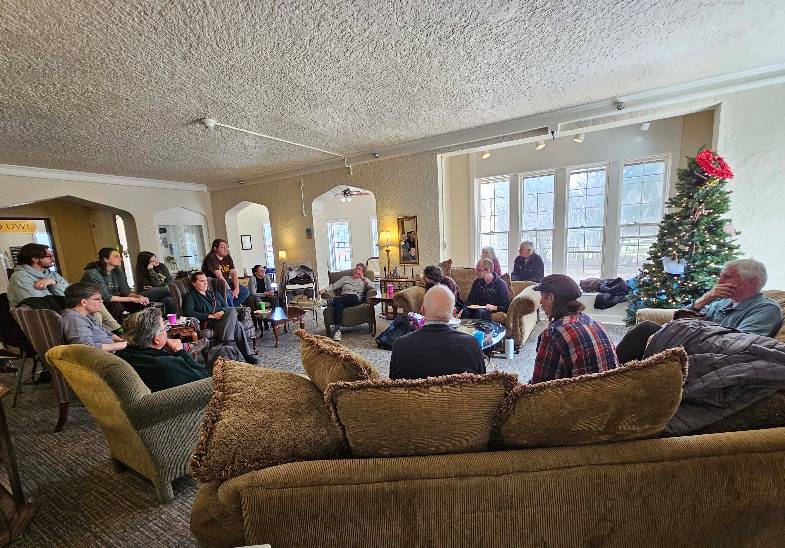 deep diving dialogue with Dr. Tanja Borzel and Dr. Thomas Risse about European Security in the Tobin House. 