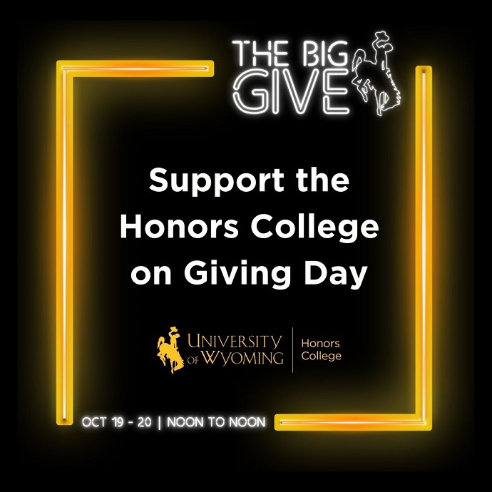 Support the Honors College on Giving Day Oct 19-20