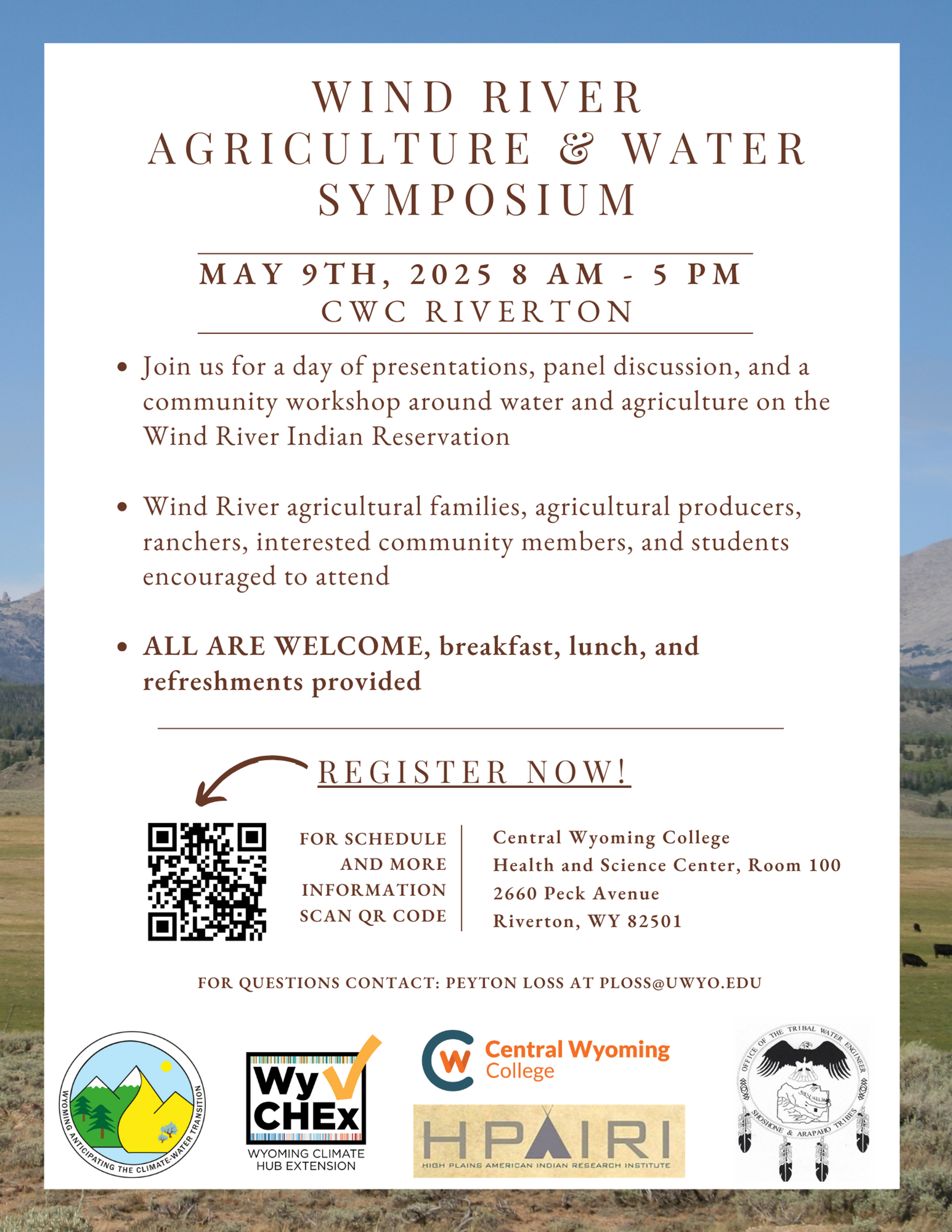 Wind R Ag/Water Symposium