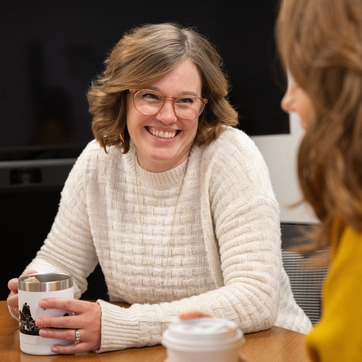 Smiling woman
