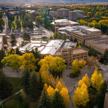 Aerial view of UW Union