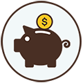 piggy bank icon