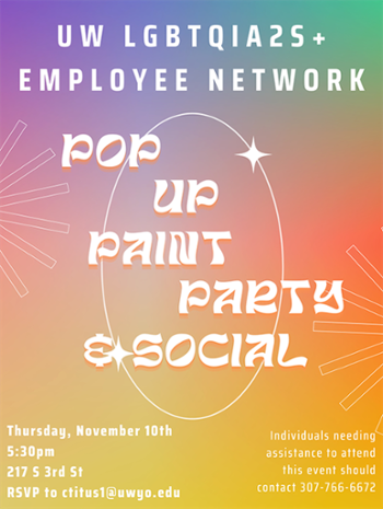 Pop Up Paint Party Info