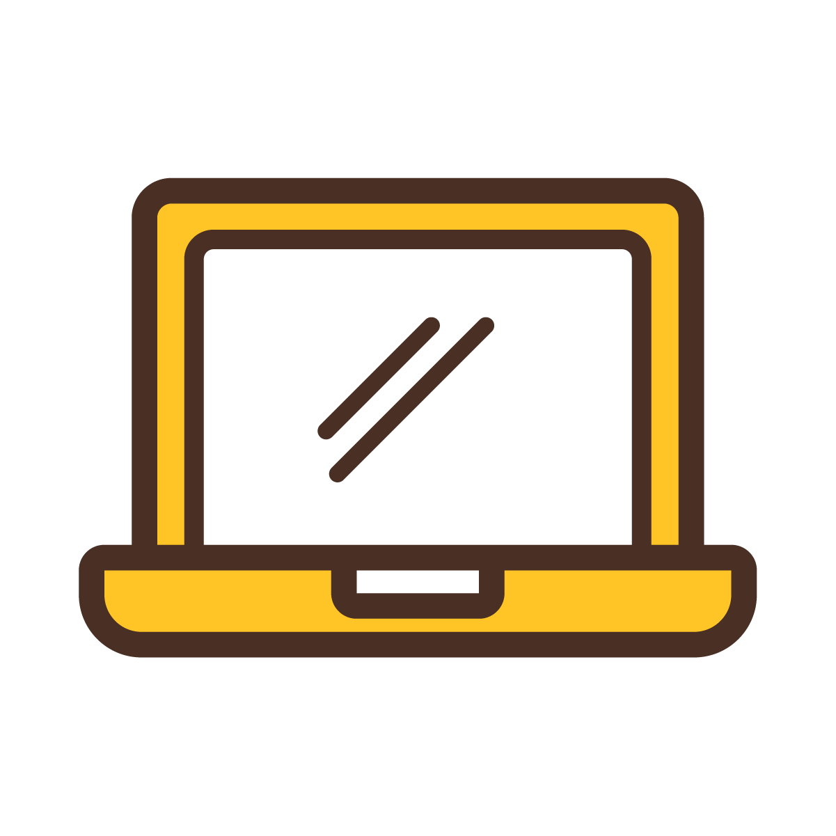 A computer icon
