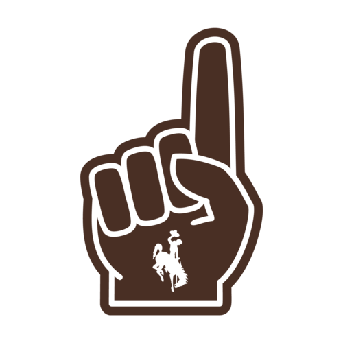 Foam finger icon
