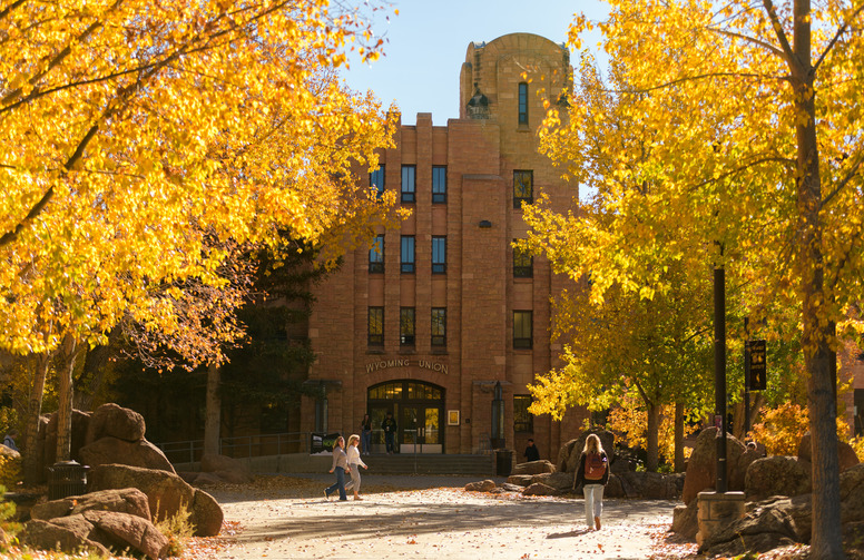 UW campus in the fall.