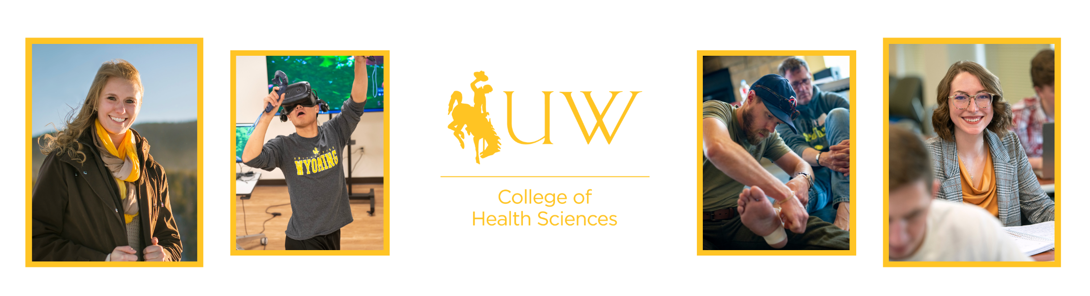 Students from the UW College of Health Sciences