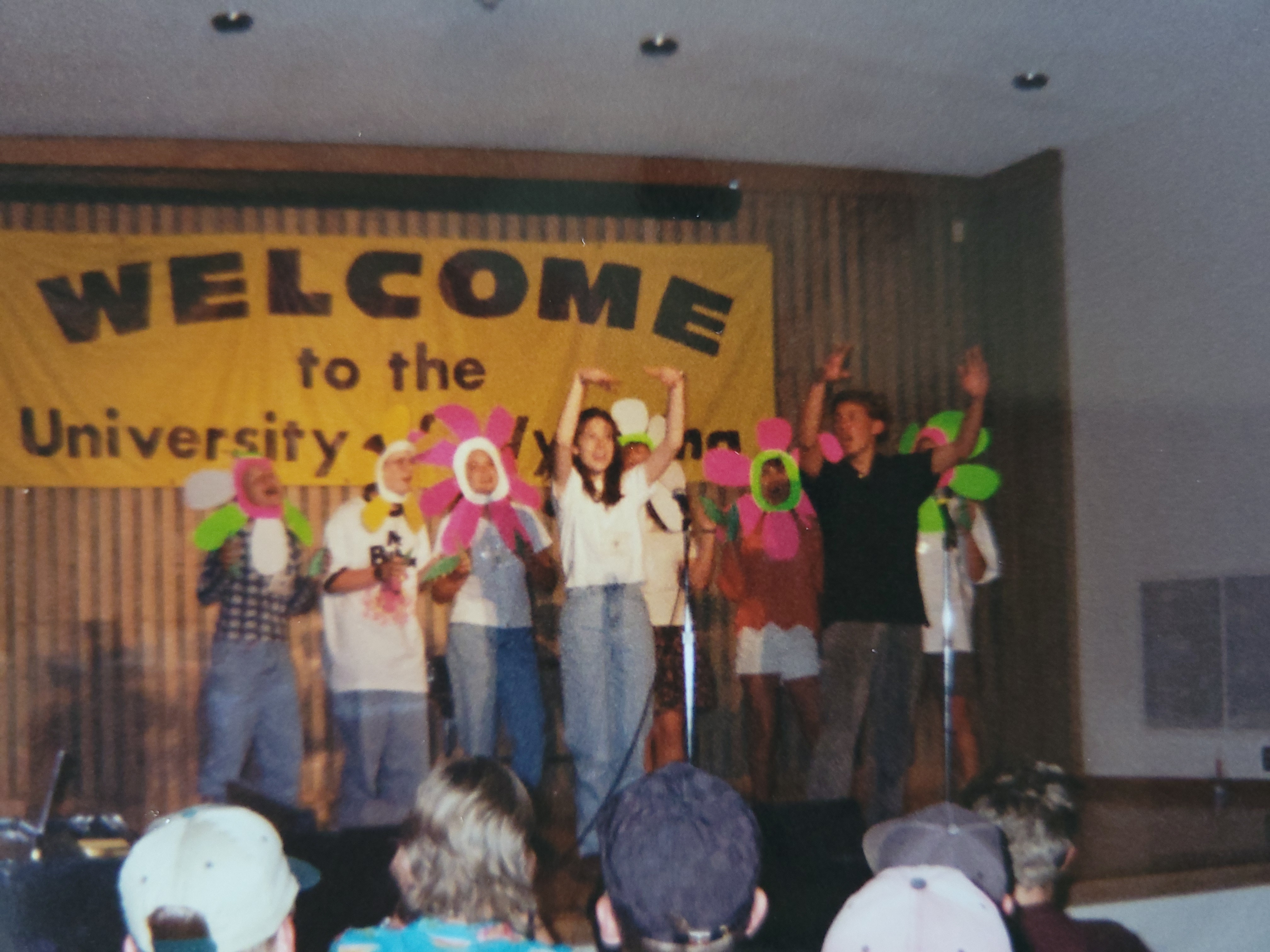 HSI students on preforming for talent show