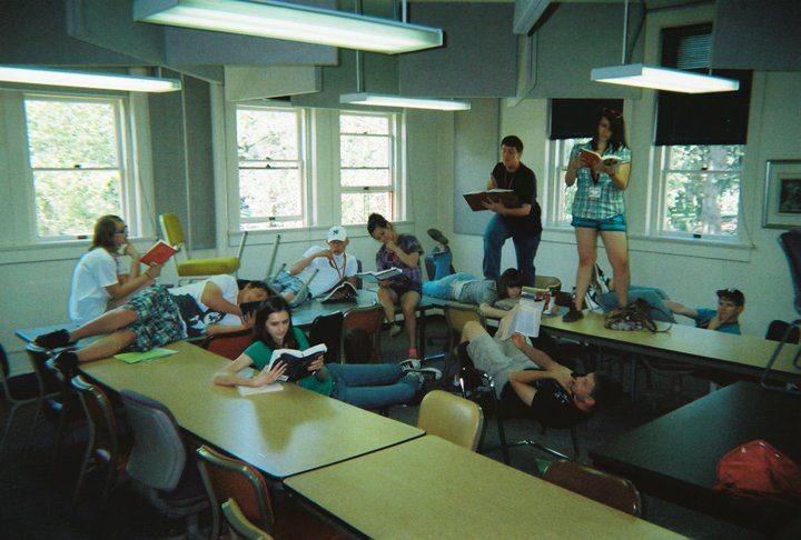 students inside a UW classroom
