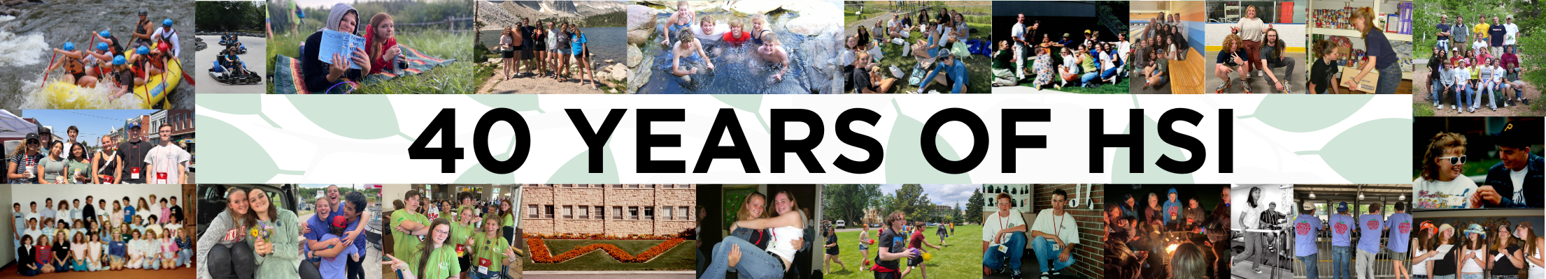 Photo Collage of HSI throughout the years