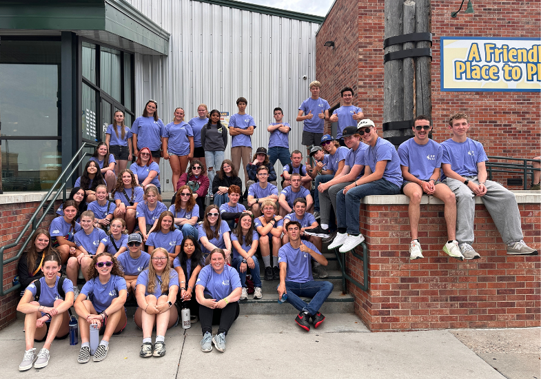 2024 HSI cohort outside Fort Fun