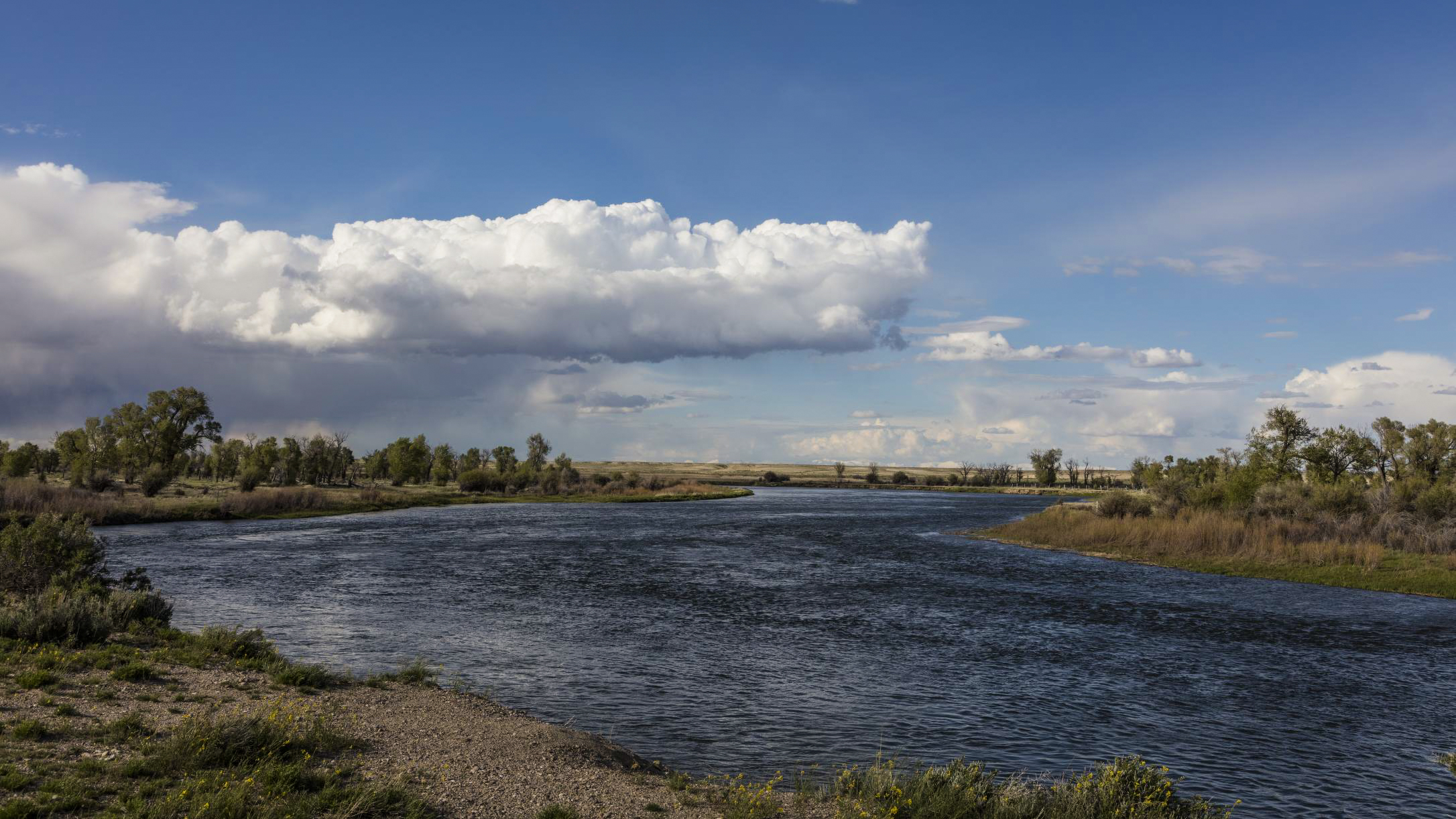 A bend in the Green River