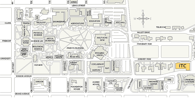 ITC Location Map