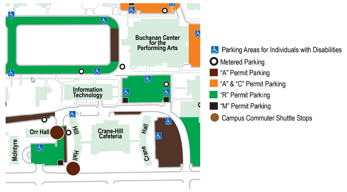 ITC Parking Map