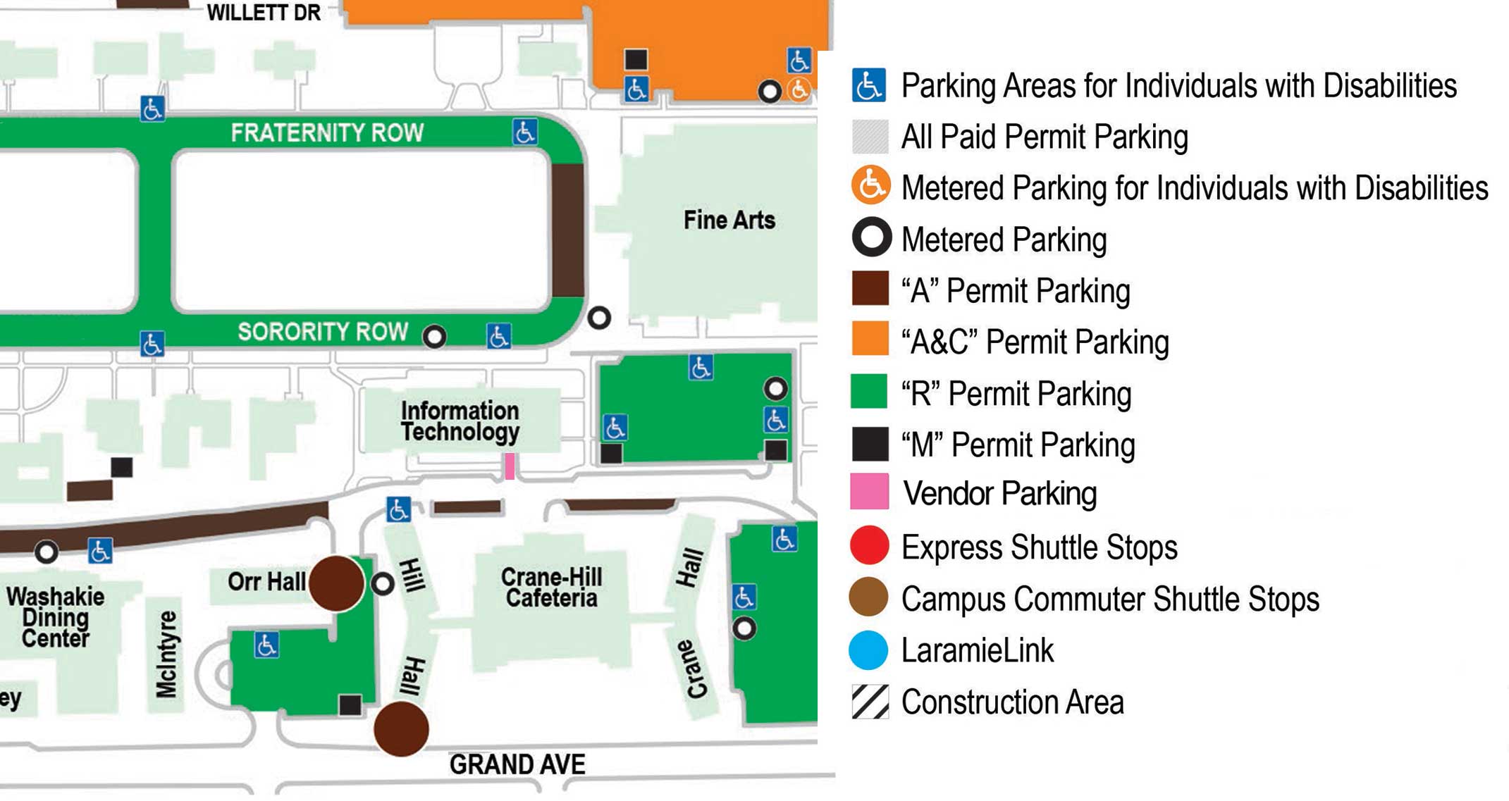 ITC Parking Map