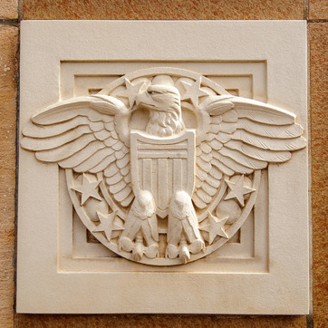 eagle with shield