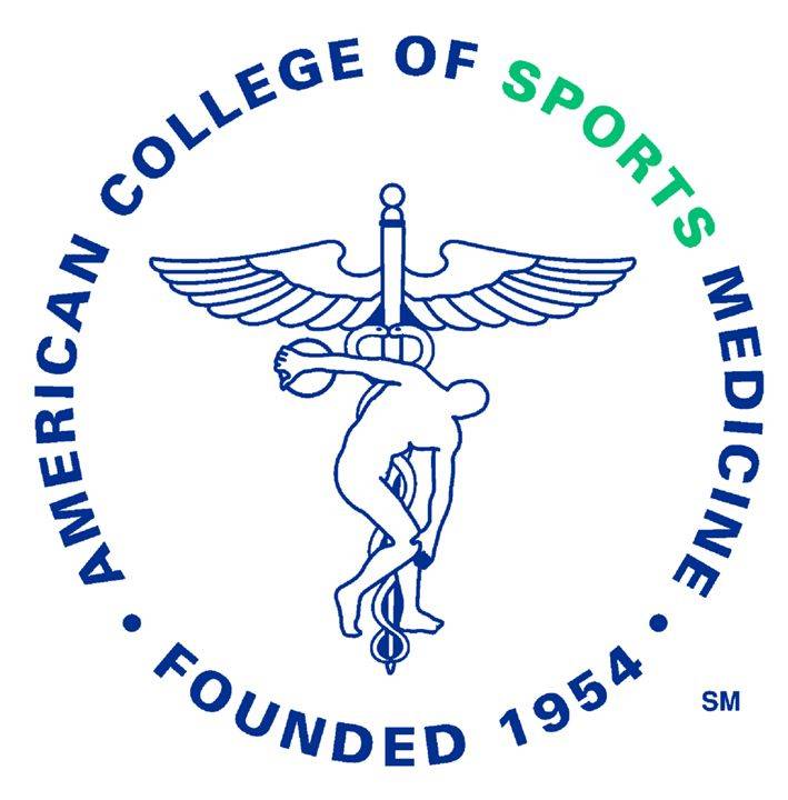 Logo showing a male athelet in training. 