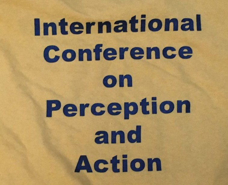 Text that says, Internation Conference on Perception and Action.