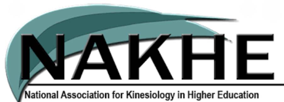 Logo for the National Association for Kinesiology in Higher Education