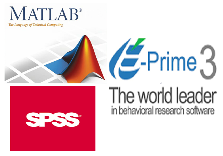 Logos for different software.