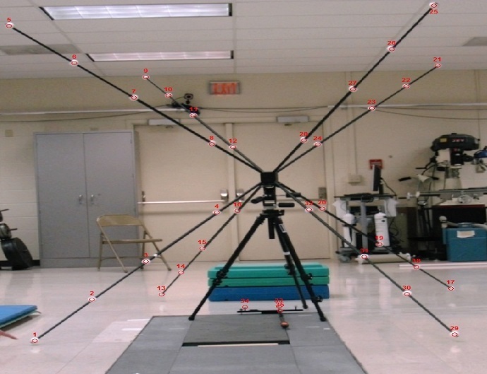 Vicon peak 32-point calibration frame  1